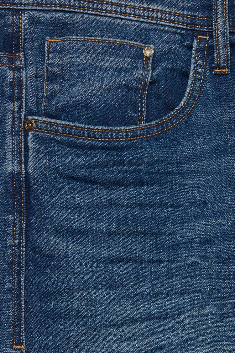 Blend He NOOS Twister Jogg Jean Zip Denim Middle Blue