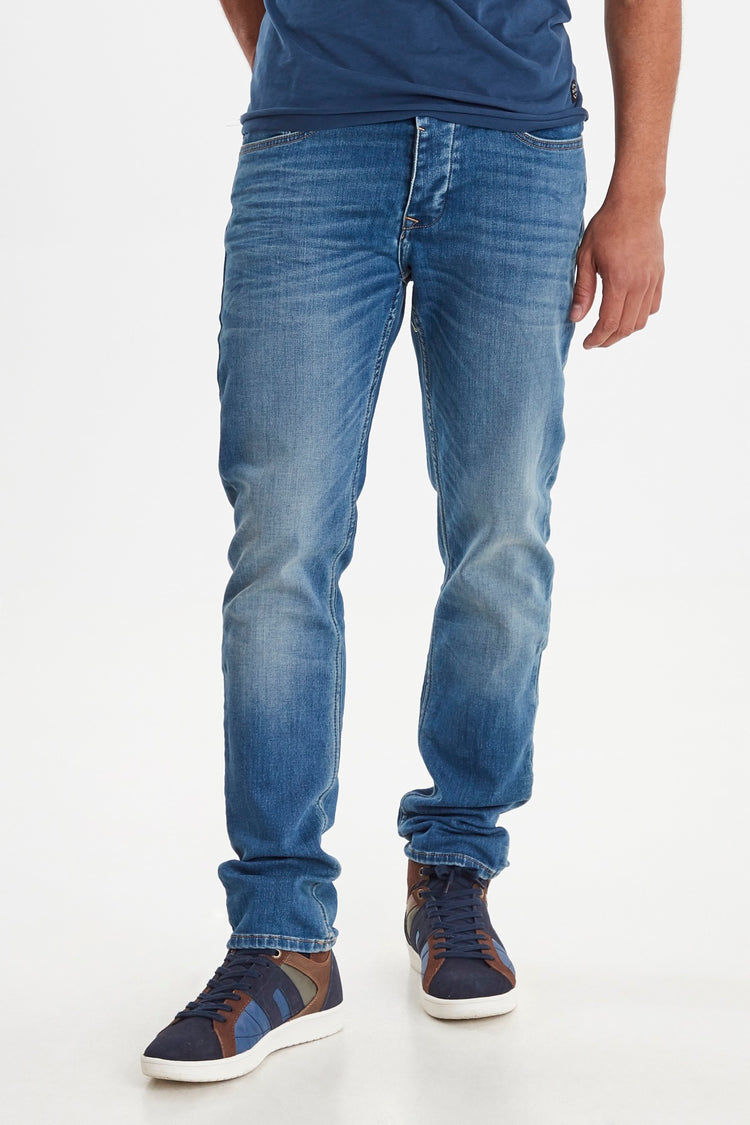 Blend He NOOS Twister Jogg Jean Zip Denim Middle Blue