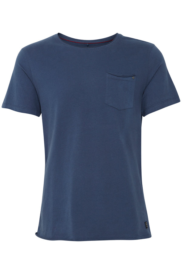Blend He NOOS Noel Tee | Denim Blue