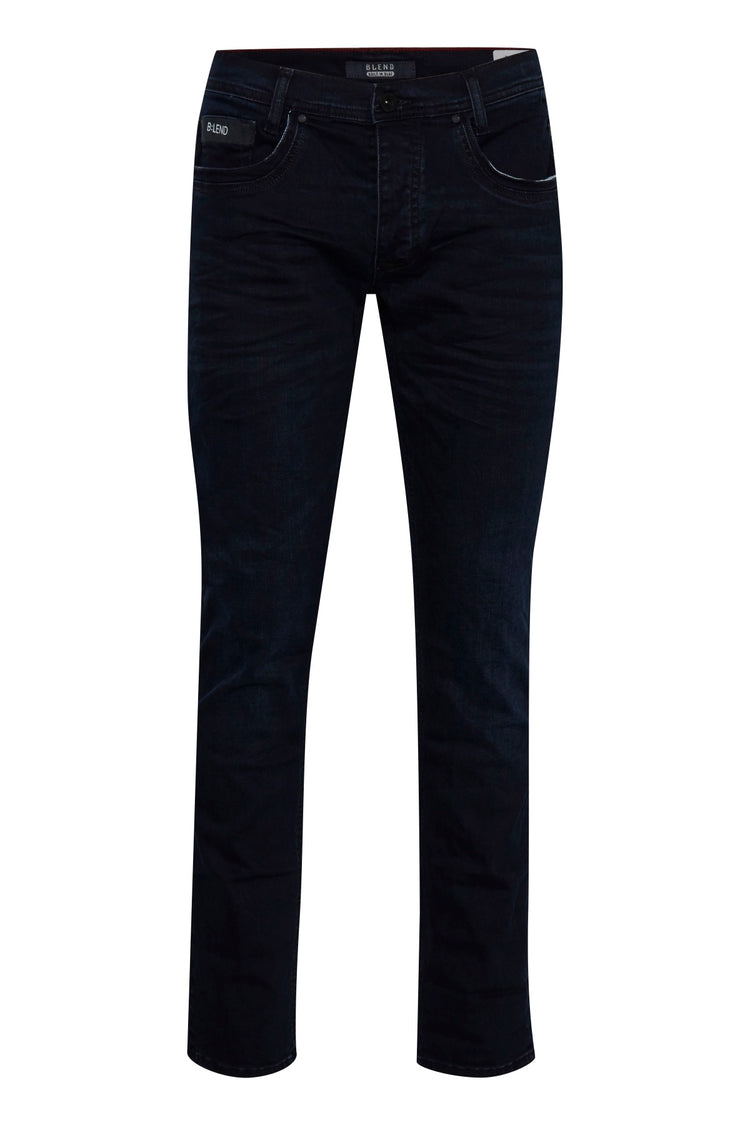 Blend He NOOS Blizzard Jean Zip | Denim Blue Black