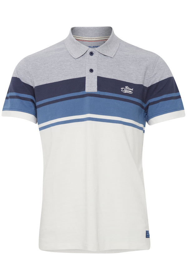 Blend He Polo tee - Dress Blues