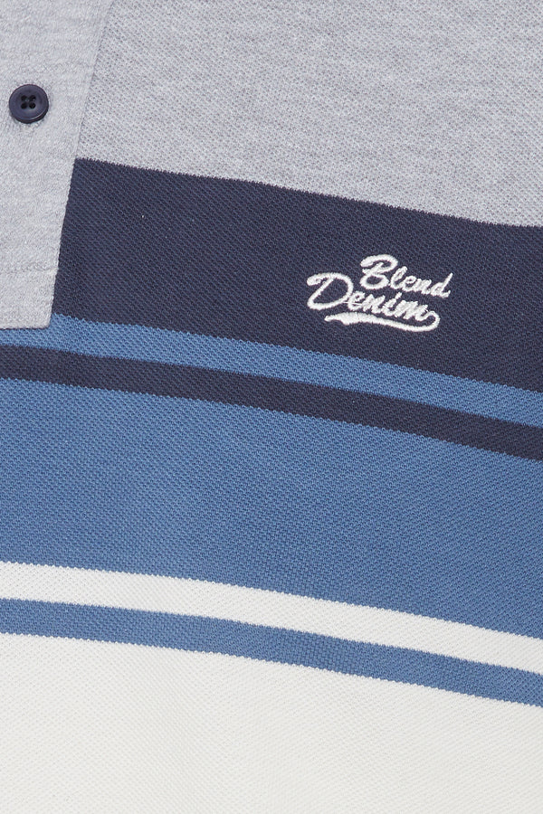 Blend He Polo tee - Dress Blues