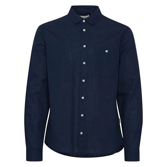 Blend He Shirt-LS | BLUE
