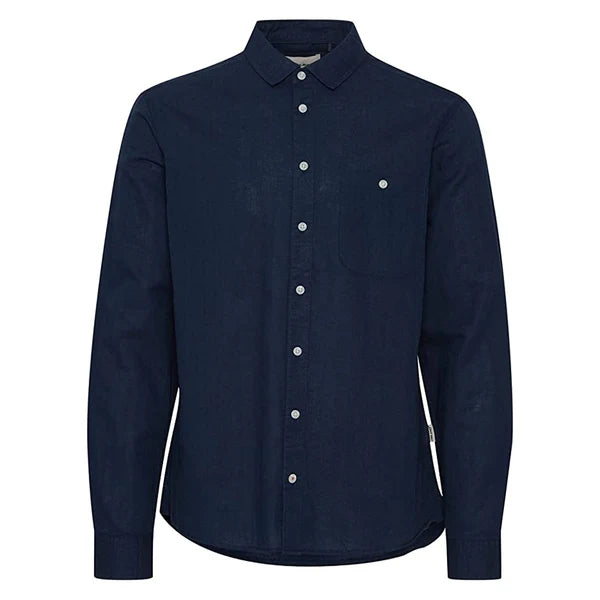 Blend He Shirt-LS | BLUE