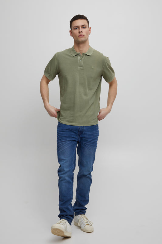 Blend Oil Green Polo Shirt