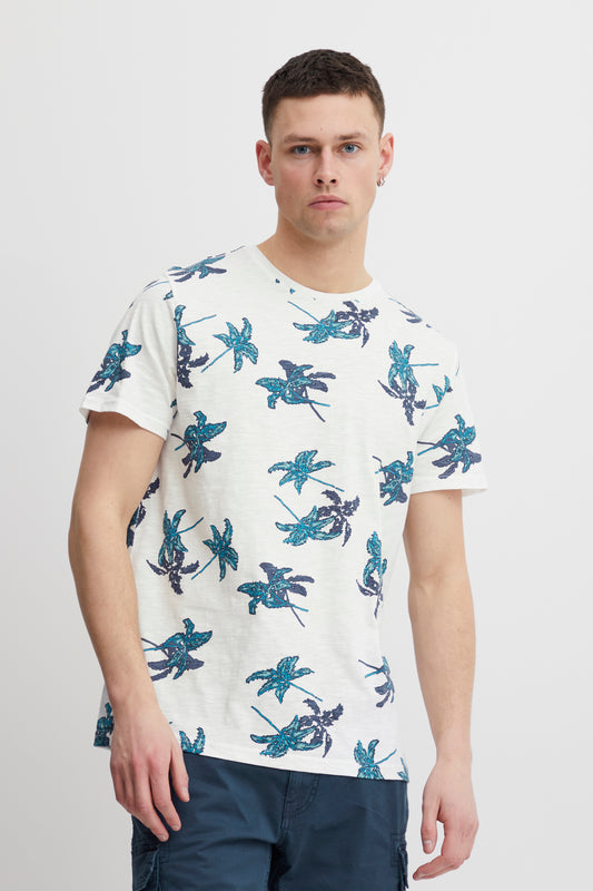 Blend White Printed T-Shirt