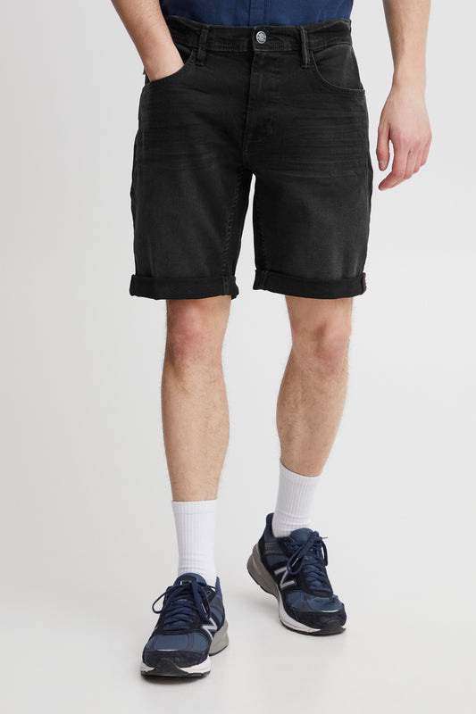 Blend Twister Denim Shorts - Black