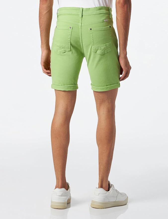 Blend He Jogg Denim Shorts | Bright Lime Green