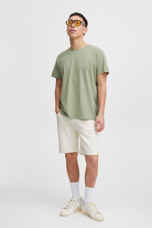Blend Jogg Denim Cream Shorts