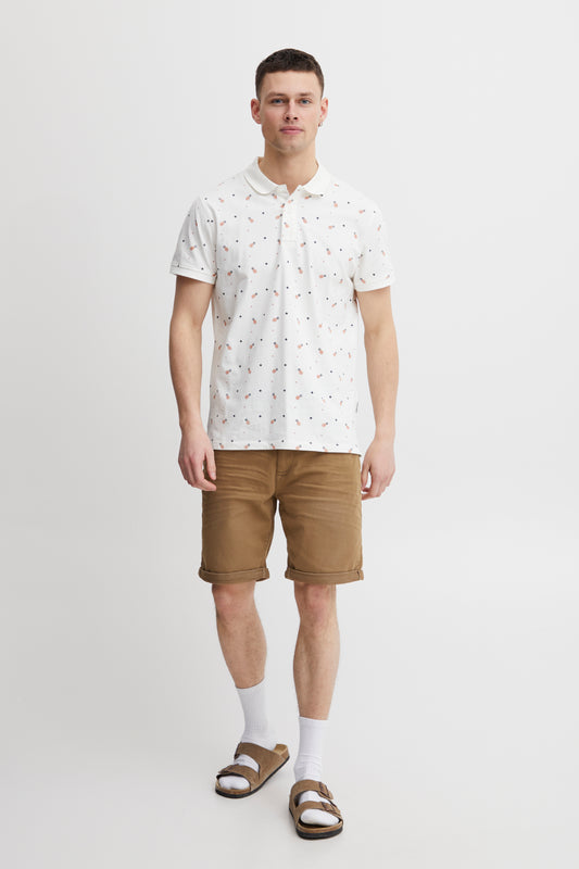 Blend Tan Stretch Denim Shorts