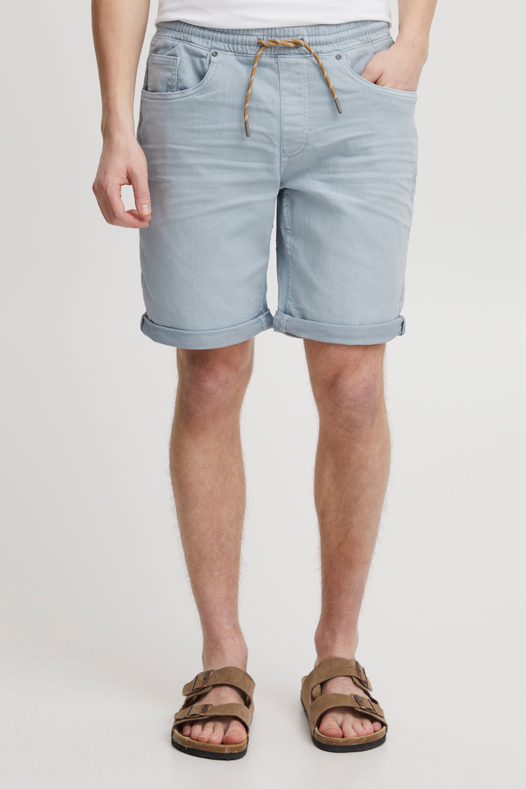 Blend Blue Stretch Denim Shorts