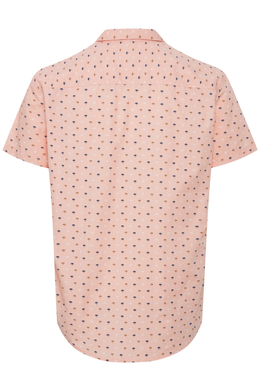 Blend Short Sleeved Pink Shirt
