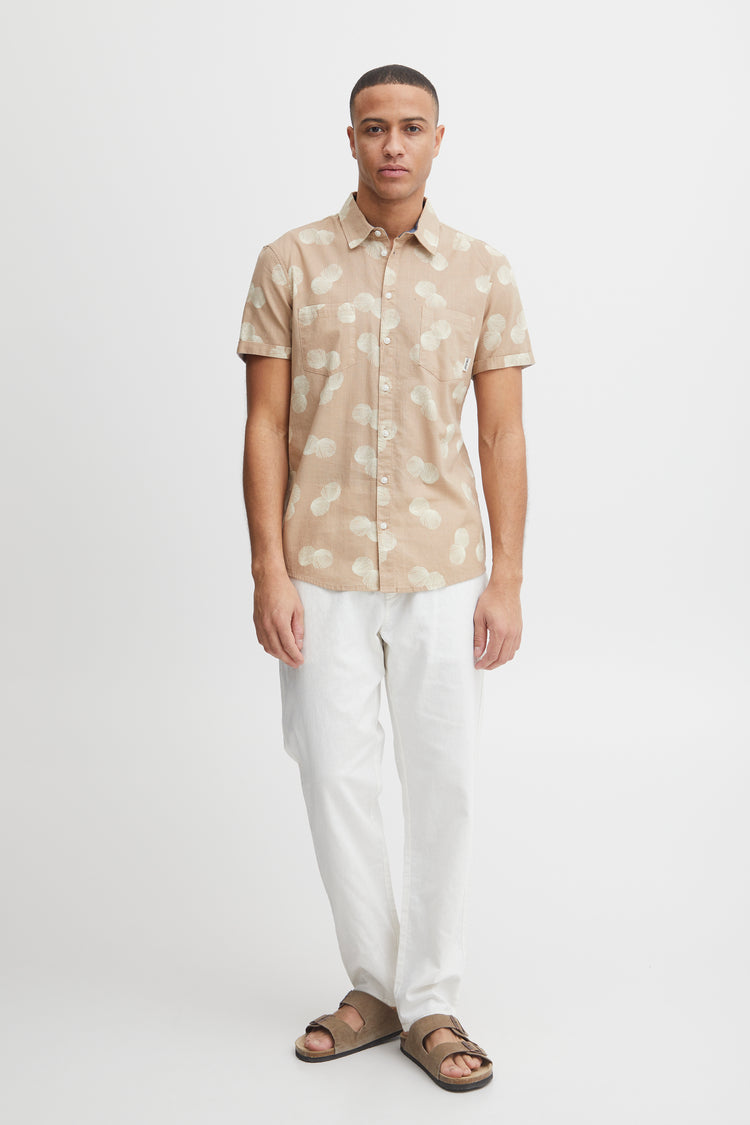 Blend Short Sleeve Shirt | Crockery