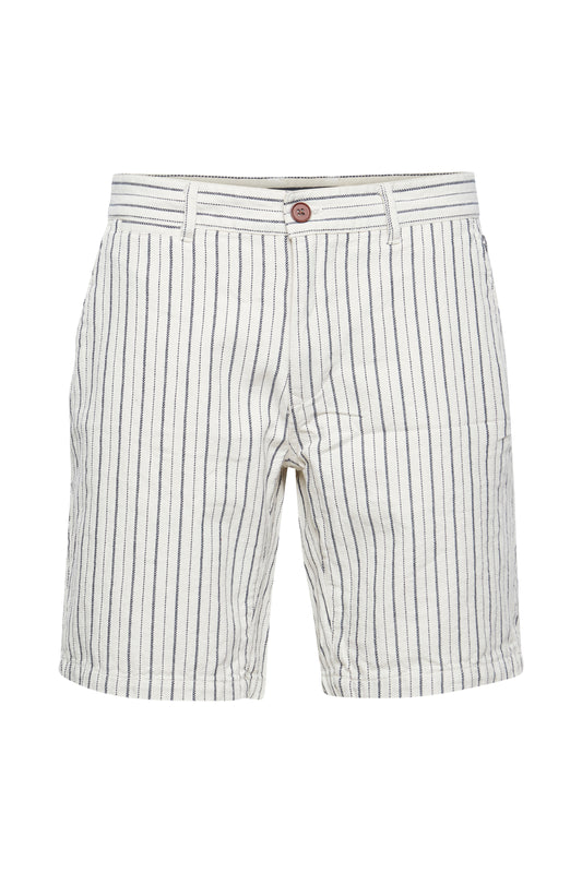 Blend Summer White Striped Shorts