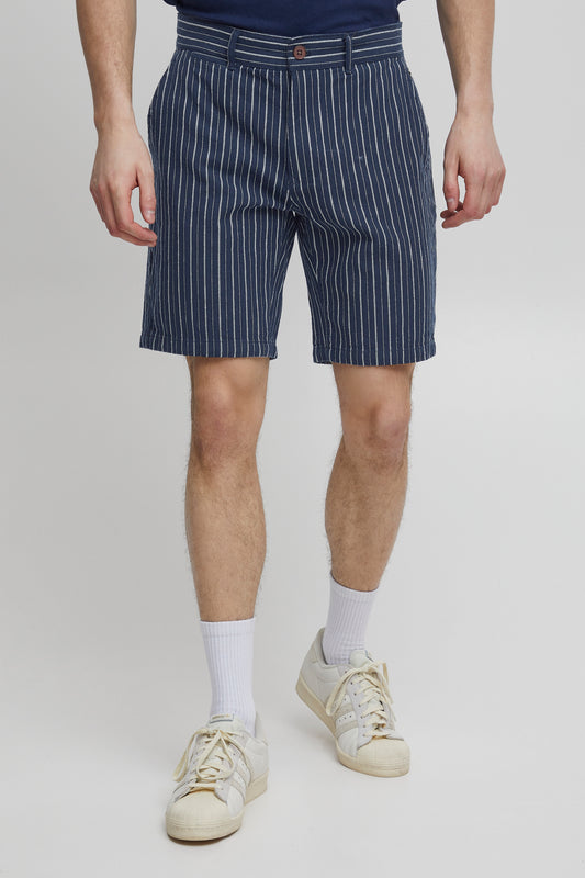 Blend Navy Striped Shorts