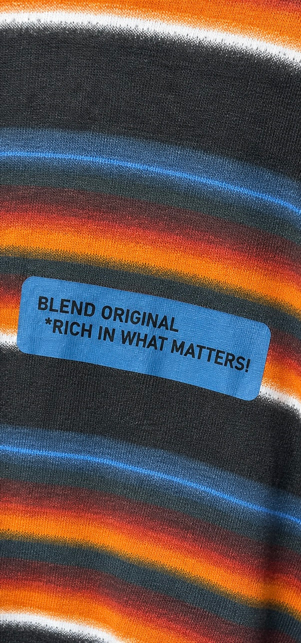 Blend He Striped Tee - Rosin