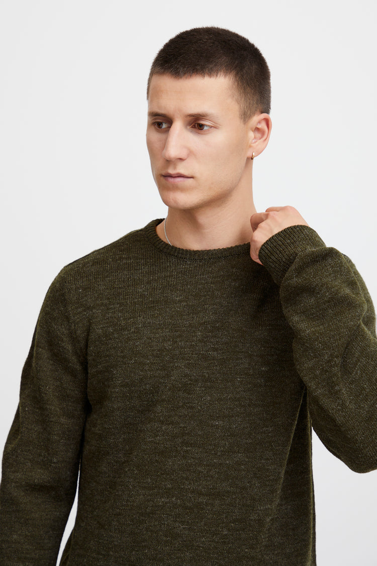 Blend Crew Neck Sweater - Rosin