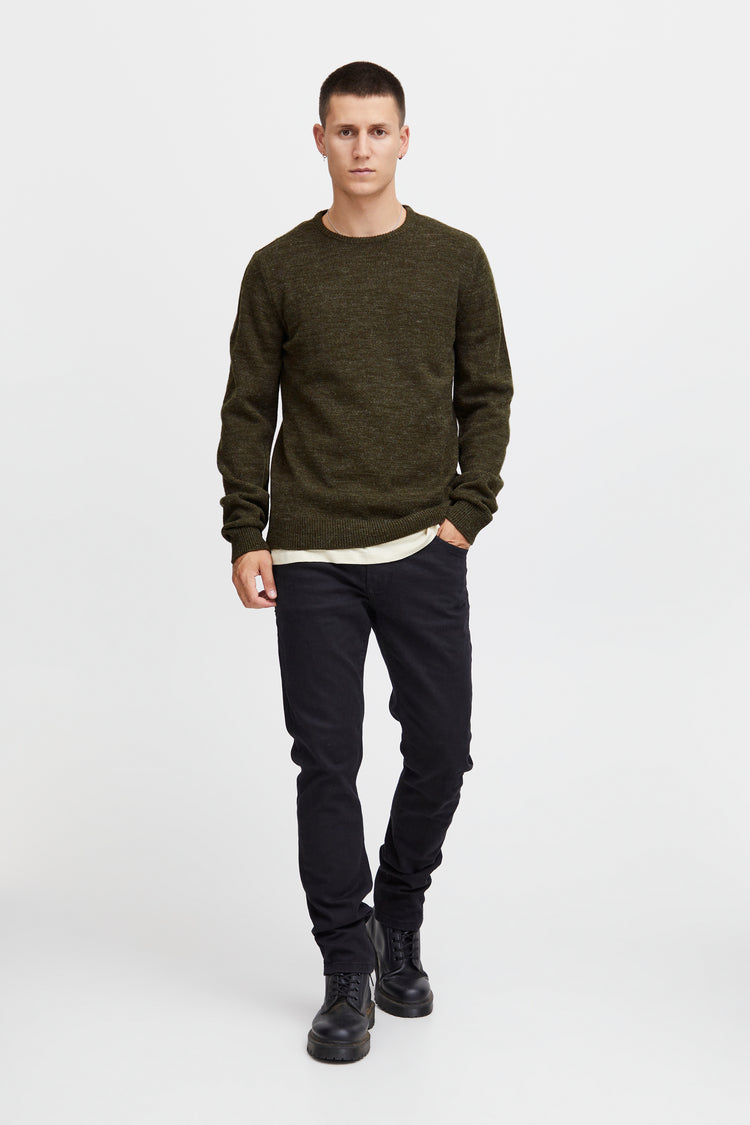 Blend Crew Neck Sweater - Rosin
