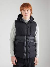 Blend Puffer Vest - Black