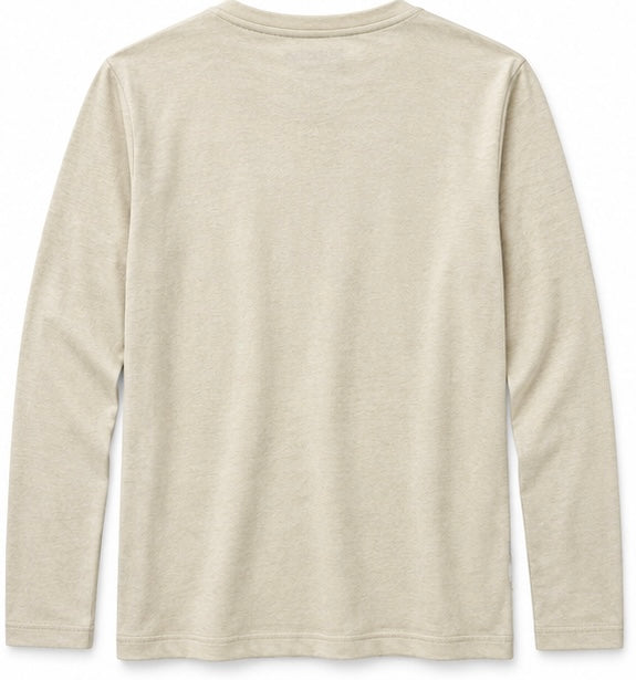 Blend Long Sleeve Tee - Original Print (Grey)