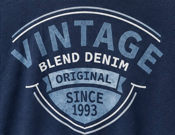 Blend He Long Sleeved Tee | Dress Blues