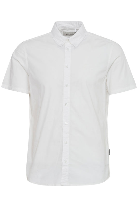 Blend White Short Sleeve Shirt