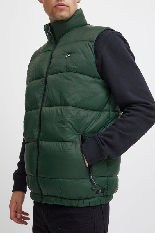 Blend Green Puffer Vest