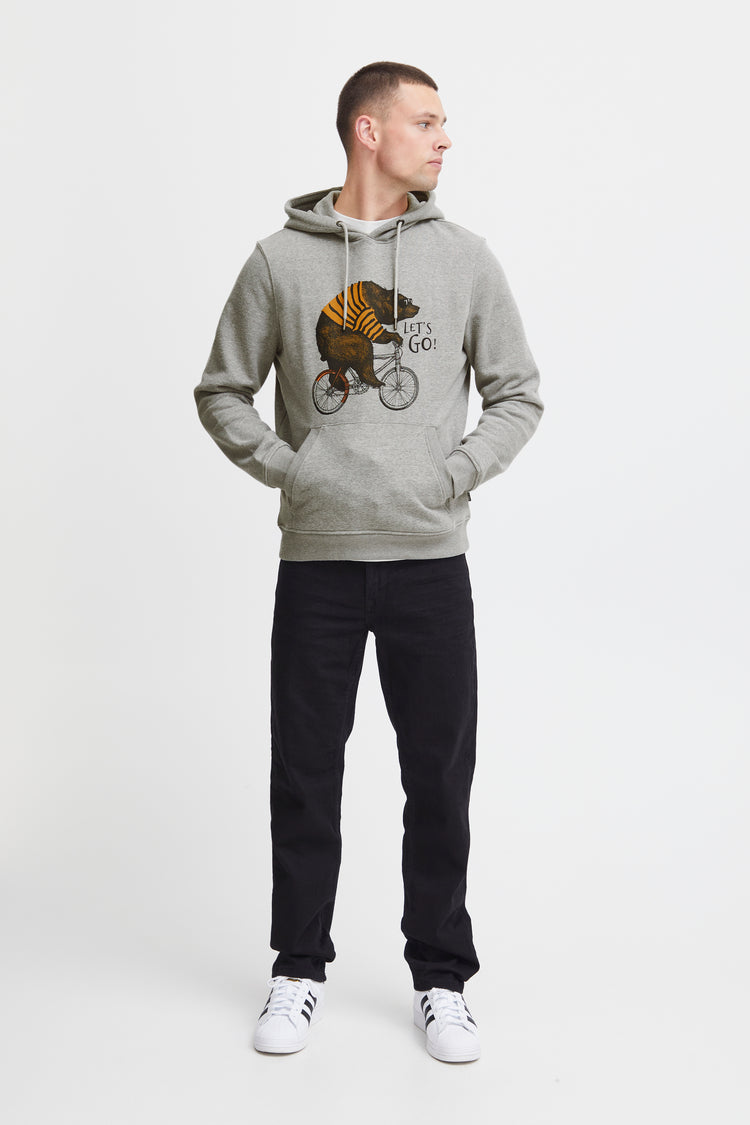 Blend Hooded Sweatshirt - Stone/Bear