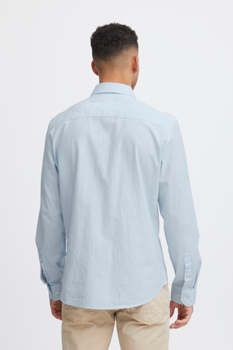 Blend Pocket Shirt | Cashmere Blue