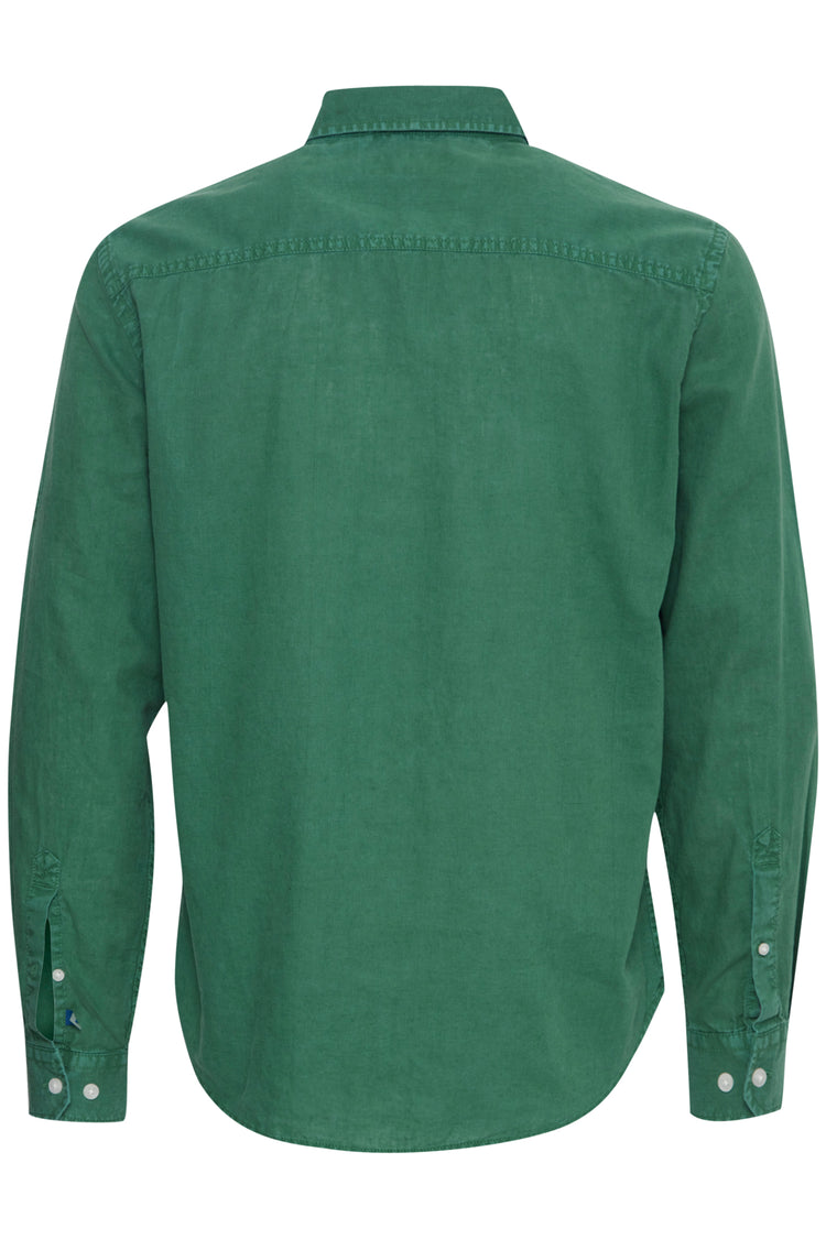 Blend Pocket Shirt | Pine Green
