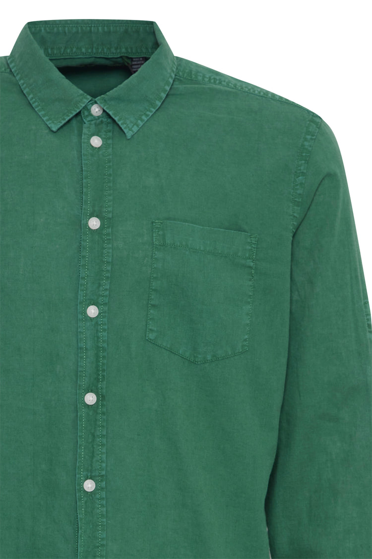 Blend Pocket Shirt | Pine Green