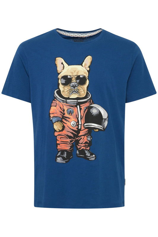 Blend Navy Graphic Tee