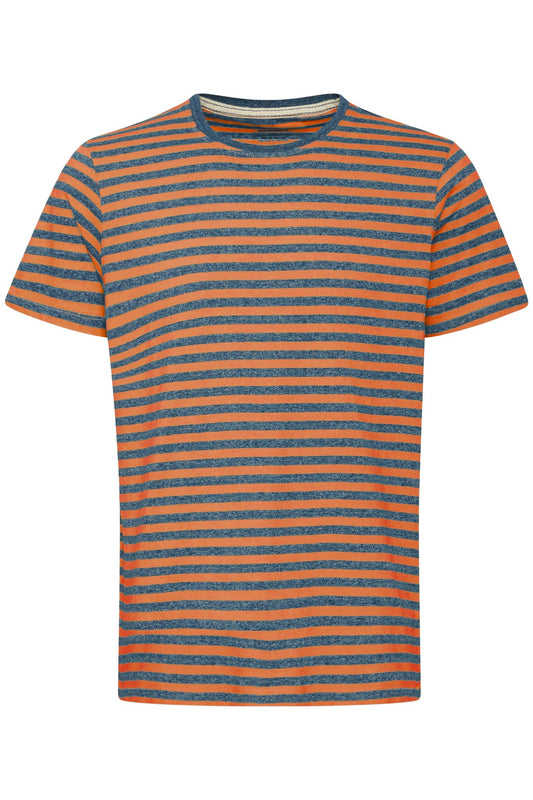 Blend Coral Striped Tee