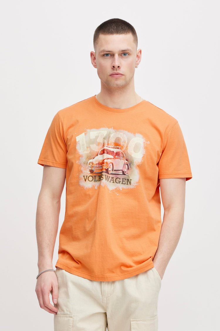 Blend Orange Graphic Tee
