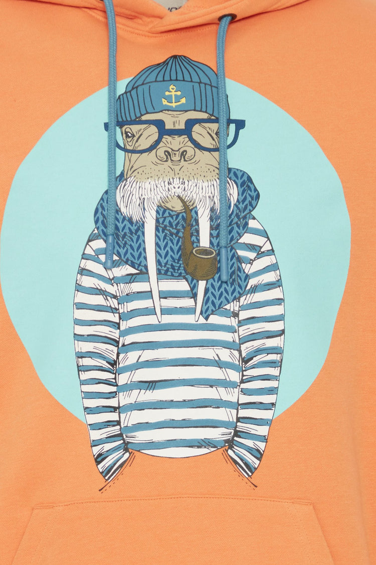 Blend Orange Walrus Hoodie