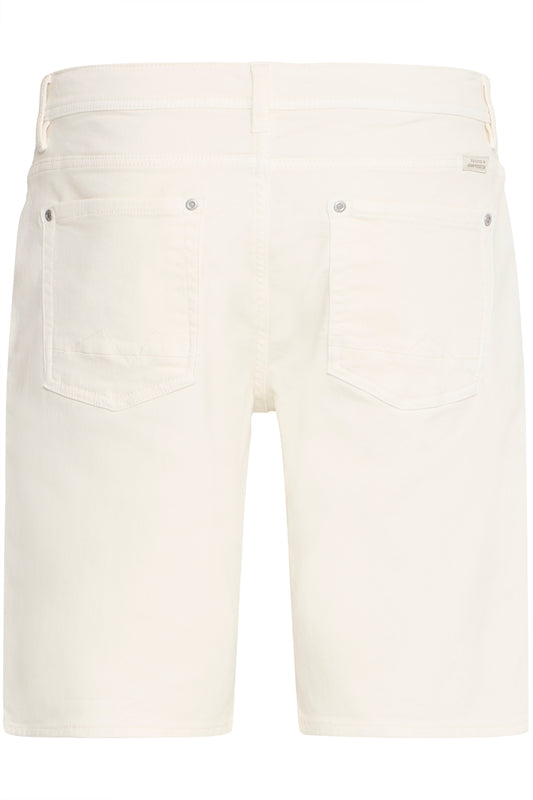 Blend White Twister Denim Shorts