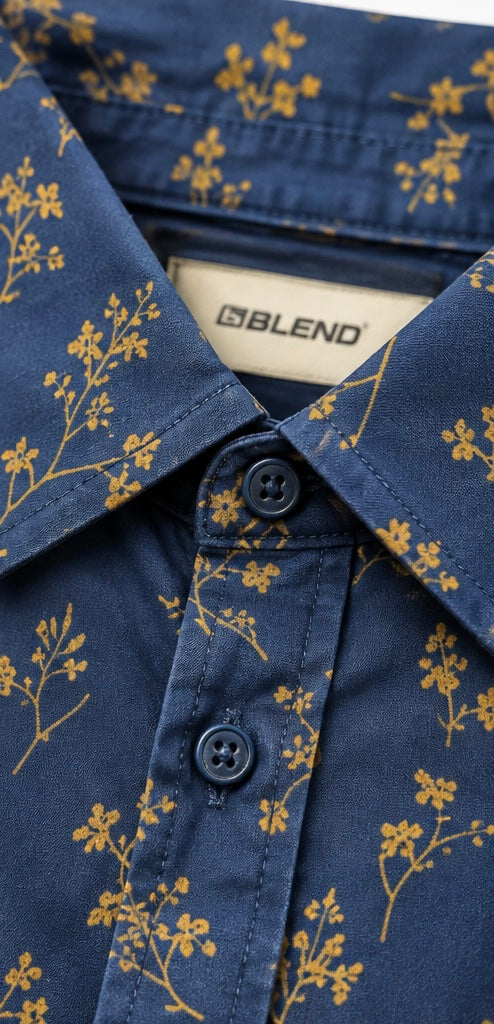 Blend He Blue Shirt