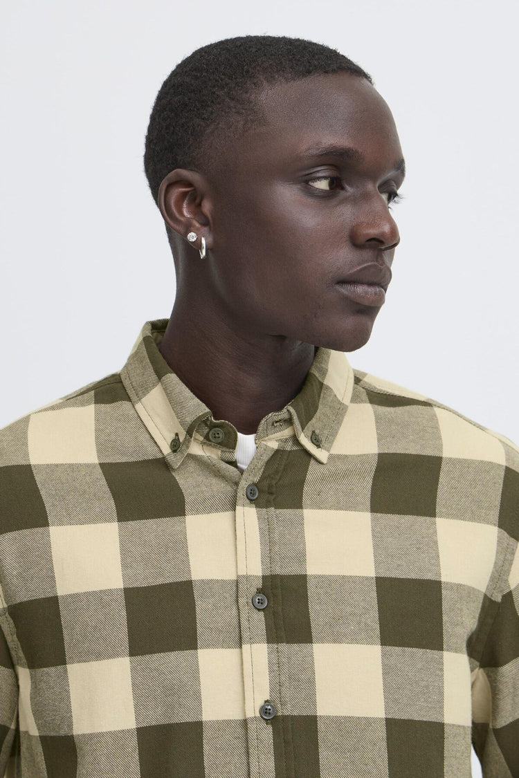 Blend Green Plaid Shirt