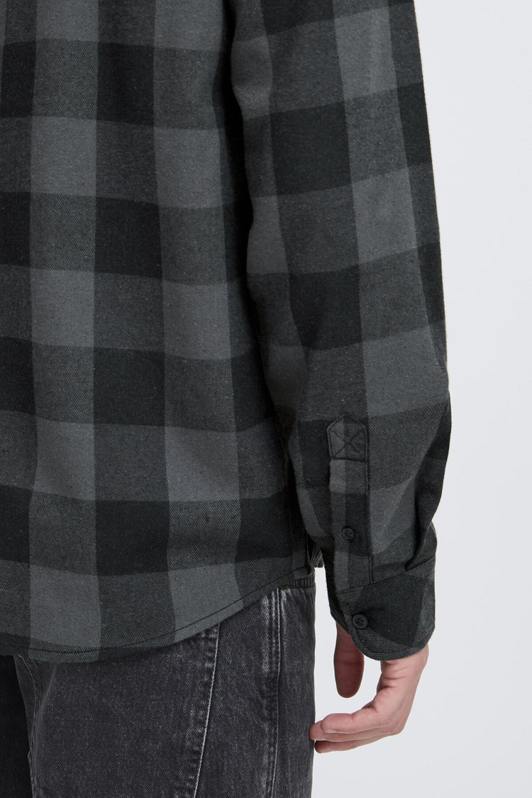 Blend Black Plaid Shirt