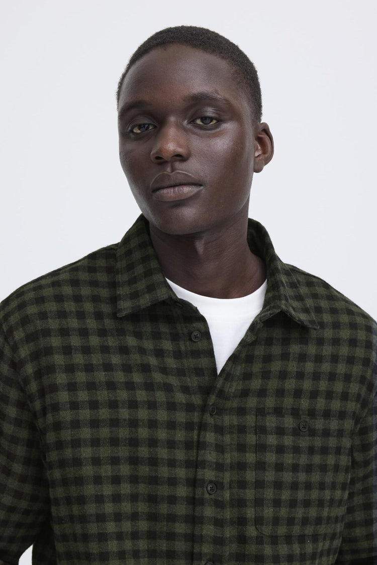 Blend Green Check Shirt