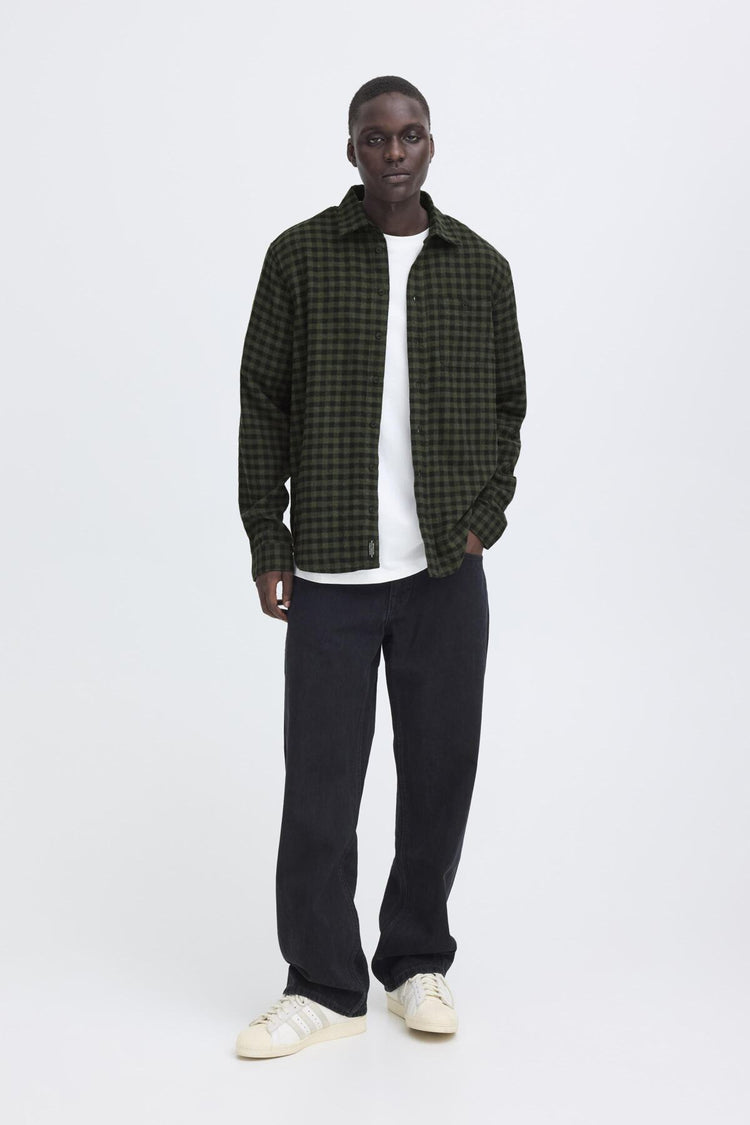 Blend Green Check Shirt