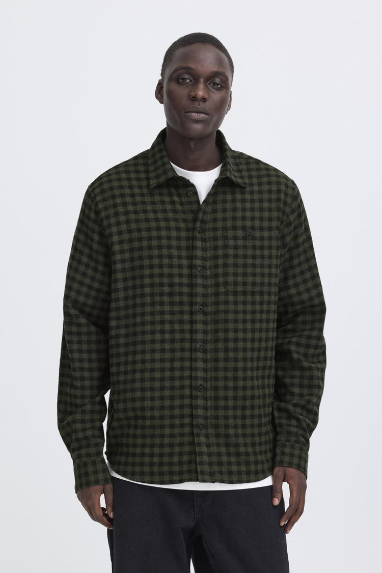 Blend Green Check Shirt
