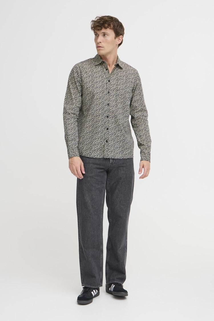 Blend Black Print Shirt