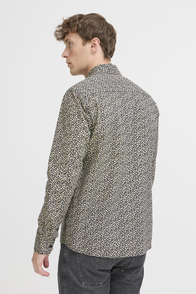 Blend Black Print Shirt