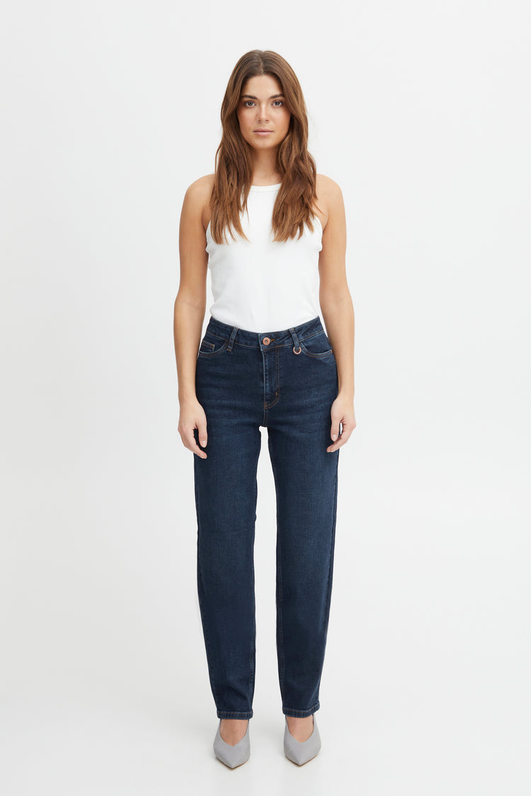 Pulz Liva Ultra Highwaist Straight Leg Jeans
