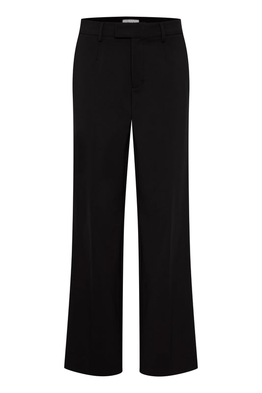 Pulz Bindy High Waist Wide Leg Pant
