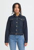 Pulz Katja Denim Jacket | Un-washed Denim