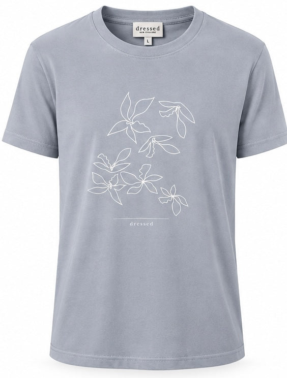 Dressed Floral Sketch T-Shirt