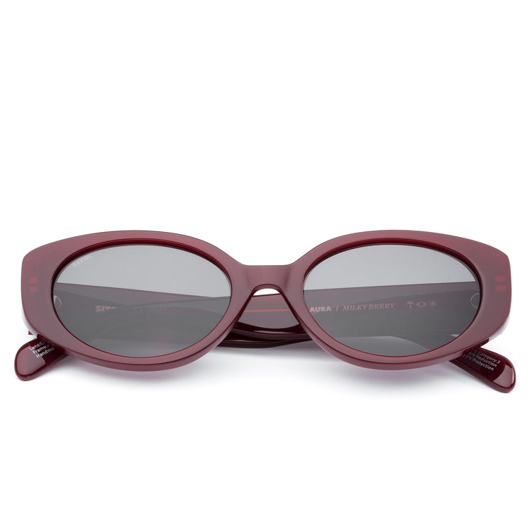 AURA : MILKY BERRY/SMOKEY GREY