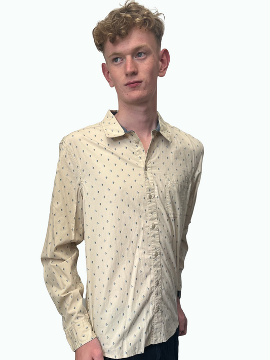 Blend Slim Fit Shirt - Cream